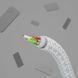 Belkin Кабель USB-С - Lightning BRAIDED SILICONE 1m White 5 - магазин Coolbaba Toys
