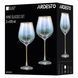 ARDESTO Wine glasses set Black Mars 670ml, 2pcs, glass, transparent 5 - магазин Coolbaba Toys