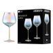 ARDESTO Wine glasses set Black Mars 670ml, 2pcs, glass, transparent 4 - магазин Coolbaba Toys