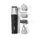 BaByliss Haircut kit Babyliss Lithium Power for beard, mustache, head, nose and body, battery, vibration motor, nozzles-10, steel, black 4 - магазин Coolbaba Toys