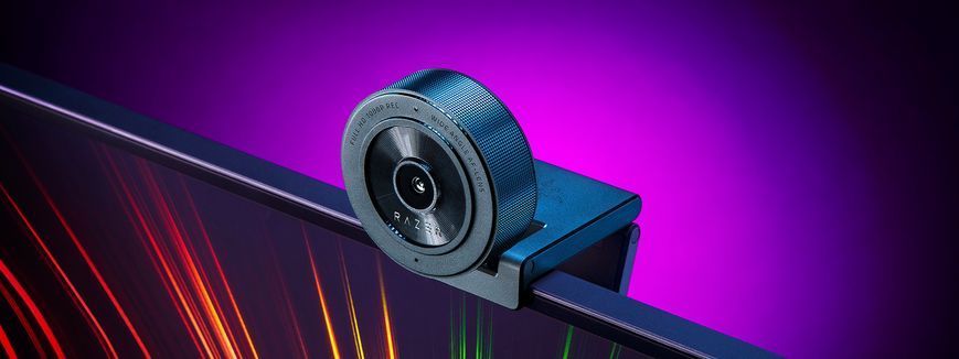 Razer Вебкамера Kiyo X FullHD, 30fps, auto focus, чёрный RZ19-04170100-R3M1 фото