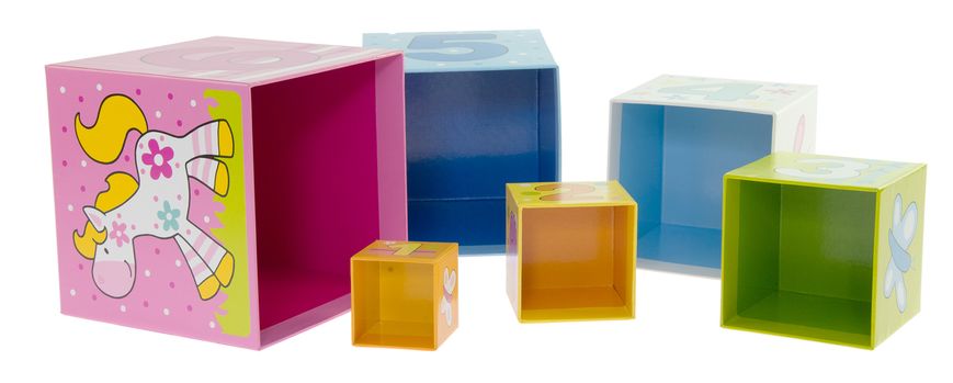 Кубики картонные goki Учимся считать 58508 фото