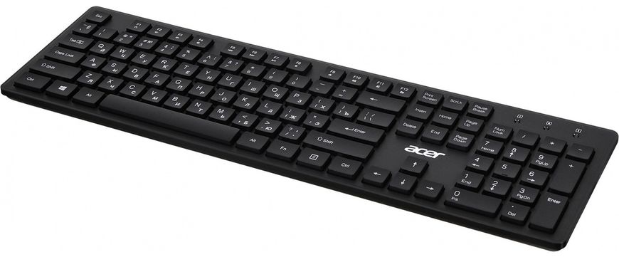 Acer Клавиатура OKW020, 104key ,USB-A, EN/UKR/RU, чёрный ZL.KBDEE.013 фото