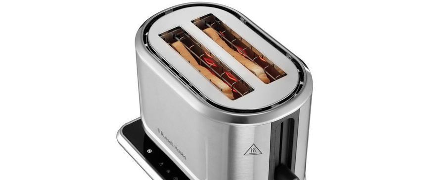 Russell Hobbs Тостер Attentiv 2 Slice, 1500Вт, нержавіюча сталь