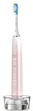 Philips Щетка зубная электр. Sonicare DiamondClean Prestige 9900, 62т. колеб/мин, насадок-1, SenseIQ, зарядный чехол, розовый HX9911/84 фото