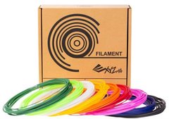 Набір ниток 1.75мм PСL для ручки 3D XYZprinting Cool (9 кольорів) - купити в інтернет-магазині Coolbaba Toys
