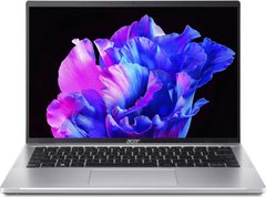 Acer Ноутбук Swift Go 14 SFG14-72 14" 2.8K OLED, Intel U7-155H, 32GB, F1TB, UMA, Win11, сріблястий NX.KP0EU.005 фото
