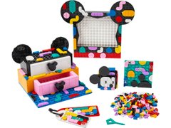 Конструктор LEGO DOTS Коробка «Знову до школи» з Міккі та Мінні Маусами 41964 фото