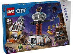 LEGO Конструктор City Космічна база й стартовий майданчик для ракети 60434 фото