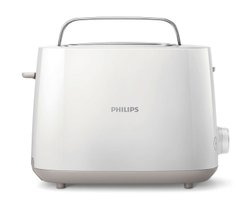 Тостер Philips Daily Collection, 830Вт, пластик, білий HD2581/00 фото