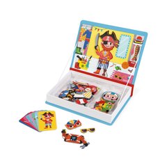 Магнітна книга Janod Наряди для хлопчика J02719 - купити в інтернет-магазині Coolbaba Toys