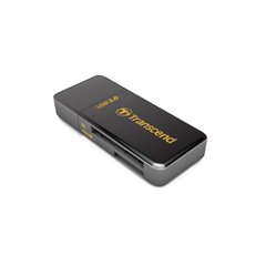 Кардрідер Transcend USB 3.0 microSD/SD Black - купити в інтернет-магазині Coolbaba Toys
