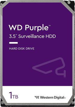 WD Жесткий диск 1TB 3.5" 5400 64MB SATA Purple Surveillance WD11PURZ фото