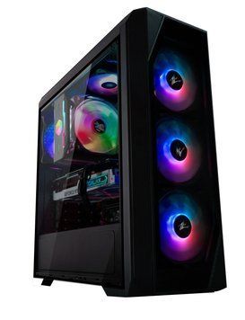 Zalman Корпус N5 TF, без БЖ, 1xUSB3.0, 2xUSB2.0, 4x120mm RGB fans, Acrylic Side Panel, TG Front Panel, ATX, чорний N5TF фото