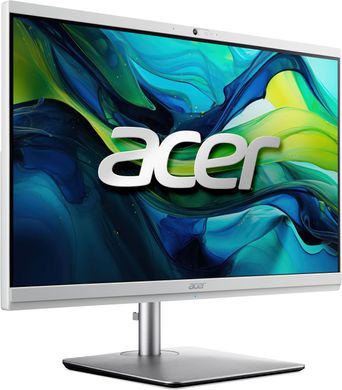 Acer ПК Моноблок Aspire C24-195ES 23.8" FHD Intel U7-155U, 32GB, F1TB, UMA, WiFi, кл+м, 3г, без ОС, серый DQ.BM5ME.003 фото