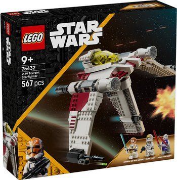 LEGO Конструктор LEGO Star Wars Зоряний винищувач V-19 &laquo;Потік&raquo; 75432 фото