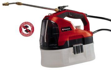 Einhell Обприскувач акум GE-WS 18/35 Li - Solo, 3.8 л, 18В, PXC, 60 л/год, 2.2 кг (без АКБ і ЗП) 3425210 фото