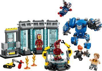 LEGO Конструктор Super Heroes Лабораторія Залізної Людини: зал обладунків 76315 фото