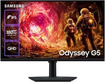 Samsung Монітор 27" S27DG500E HDMI, DP, USB, MM, IPS, 2560x1440, 180Hz, 1ms LS27FG500EIXUA фото