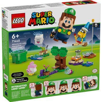 LEGO Конструктор Super Mario Пригоди з інтерактивним LEGO Луїджі 71440 фото