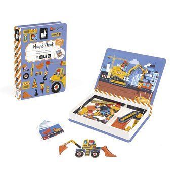 Janod Магнітна книга Будівництво 70ел J02526 фото