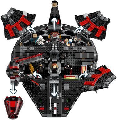 LEGO Конструктор Star Wars Темний сокіл 75389 фото