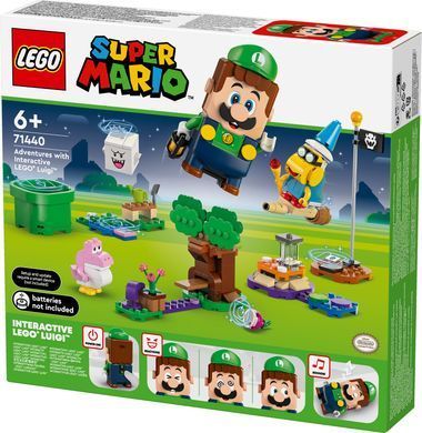 LEGO Конструктор Super Mario Приключения с интерактивным LEGO Луиджы 71440 фото