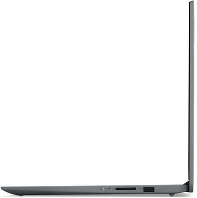 Lenovo Ноутбук IdeaPad 1-15IAU7 15.6" FHD IPS AG, Intel i5-1235U, 16GB, F512GB, UMA, DOS, серый 82QD00K5RA фото