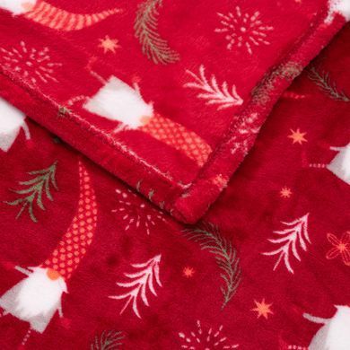 ARDESTO Плед Flannel, 160х200 см, 100% поліестер, гноми