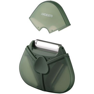 ARDESTO Овочечистка Gemini 3 в 1 з чохлом, нержавіюча сталь, пластик, зелений AR2169PG фото
