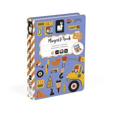 Janod Магнітна книга Будівництво 70ел J02526 фото