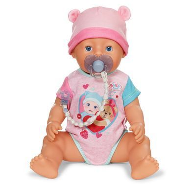 Пустушка для ляльки BABY BORN на кліпсі (блакитна) 838679-1 фото