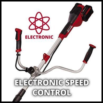 Einhell Триммер садовый аккумуляторный AGILLO 36/255, PXC 36В, нож 25.5см, 6.1 кг, solo (без АКБ и ЗУ) 3411320 фото