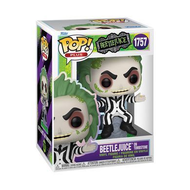 Funko Фігурка Funko POP Plus: Beetlejuice S3 - Beetlejuice w/Tonbstone 889698835626 фото