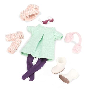 Набір одягу для ляльок LORI Зимовий комплект LO30001Z фото