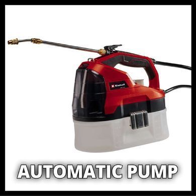 Einhell Обприскувач акум GE-WS 18/35 Li - Solo, 3.8 л, 18В, PXC, 60 л/год, 2.2 кг (без АКБ і ЗП) 3425210 фото
