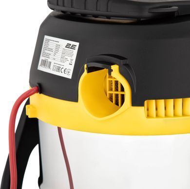 2E Пилосос професійний 2E PowerClean 30S 1200Вт 17кПа контейнер 30л розетка 220В/2000В вологе/сухе прибирання функція повітродувки IPX4 6.3кг 2E-VC3012SSD фото