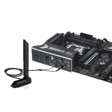 ASUS Материнcька плата TUF GAMING B850-PLUS WIFI sAM5 B850 4xDDR5 M.2 HDMI DP WiFi BT ATX 90MB1J30-M0EAY0 фото