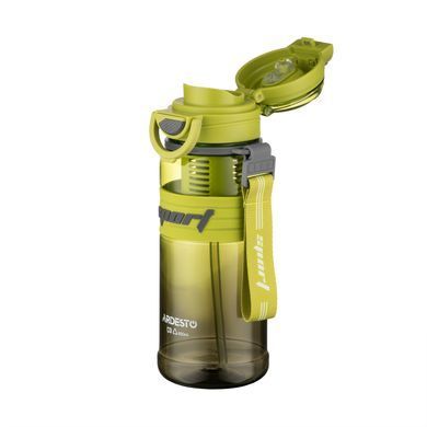 ARDESTO Пляшка для води ARDESTO Urban 850мл, пластик, зелений