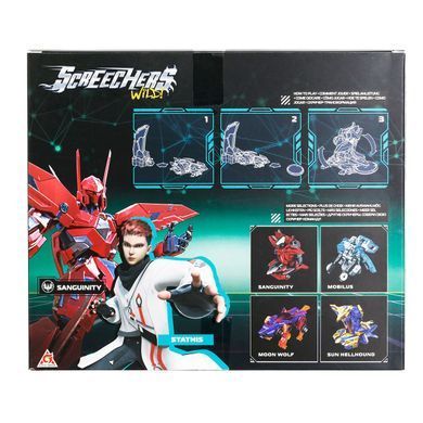 Игровой набор SCREECHERS WILD! S5 L0.5 &ndash; СЕНГВИНИТИ (запускатель, машинка-трансформер) EU686101B фото
