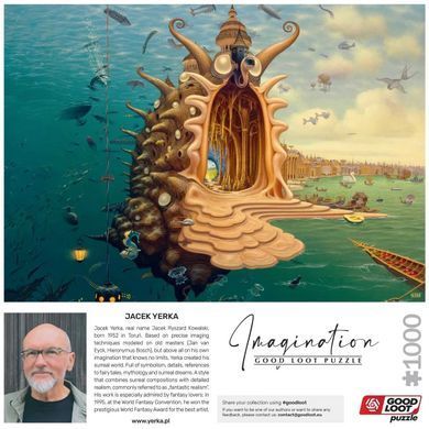 GoodLoot Пазл Imagination: Jacek Yerka Harbor 1000 эл. 5908305249351 фото