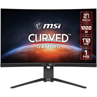 MSI Монитор 27" G272CQP, 2xHDMI, DP, Audio, VA, 2560x1440, 170Hz, 1ms, sRGB 113%, CURVED, AdaptiveSync, HAS 9S6-3CC94T-006 фото