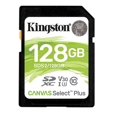 Карта памяти Kingston SD 128GB C10 UHS-I R100MB/s SDS2/128GB фото