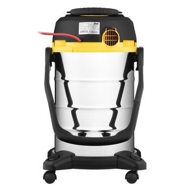 2E Пилосос професійний 2E PowerClean 30S 1200Вт 17кПа контейнер 30л розетка 220В/2000В вологе/сухе прибирання функція повітродувки IPX4 6.3кг 2E-VC3012SSD фото