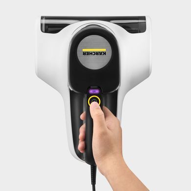 Karcher Пылесос ручной дезинфицирующий VCH 4 UVClean, 500Вт, конт пыль -0.4л, с УФ-лампою, желто-черный 1.198-412.0 фото