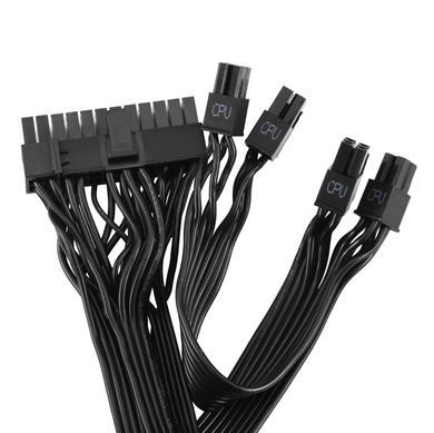 2E Gaming Блок питания Solid Power (650W) >85% 80+ Bronze 120mm 1xMB 24pin(20+4) 2xCPU 8pin(4+4) 3xMolex 6xSATA 4xPCIe 8pin(6+2) Semi Modular 2E-SP650BRSM-120 фото
