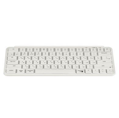 Keychron Клавиатура мембраная B1 Pro, USB/WL/BT, ivory white B1P-K8-UA фото