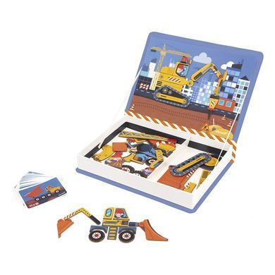 Janod Магнітна книга Будівництво 70ел J02526 фото