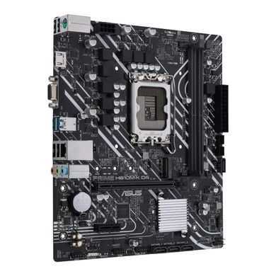 ASUS Материнcкая плата PRIME H610M-K D4 s1700 H610 2xDDR4 M.2 HDMI-VGA mATX 90MB1A10-M0EAY0 фото