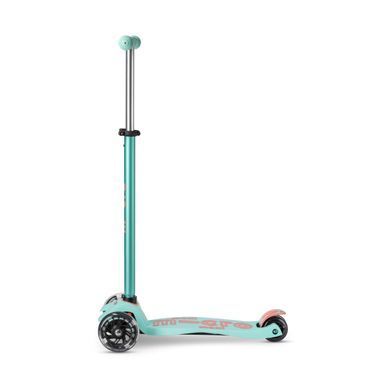 Самокат MICRO серии "Maxi Deluxe" - МЯТНЫЙ (до 50 kg, 3-х колесный) MMD070 фото